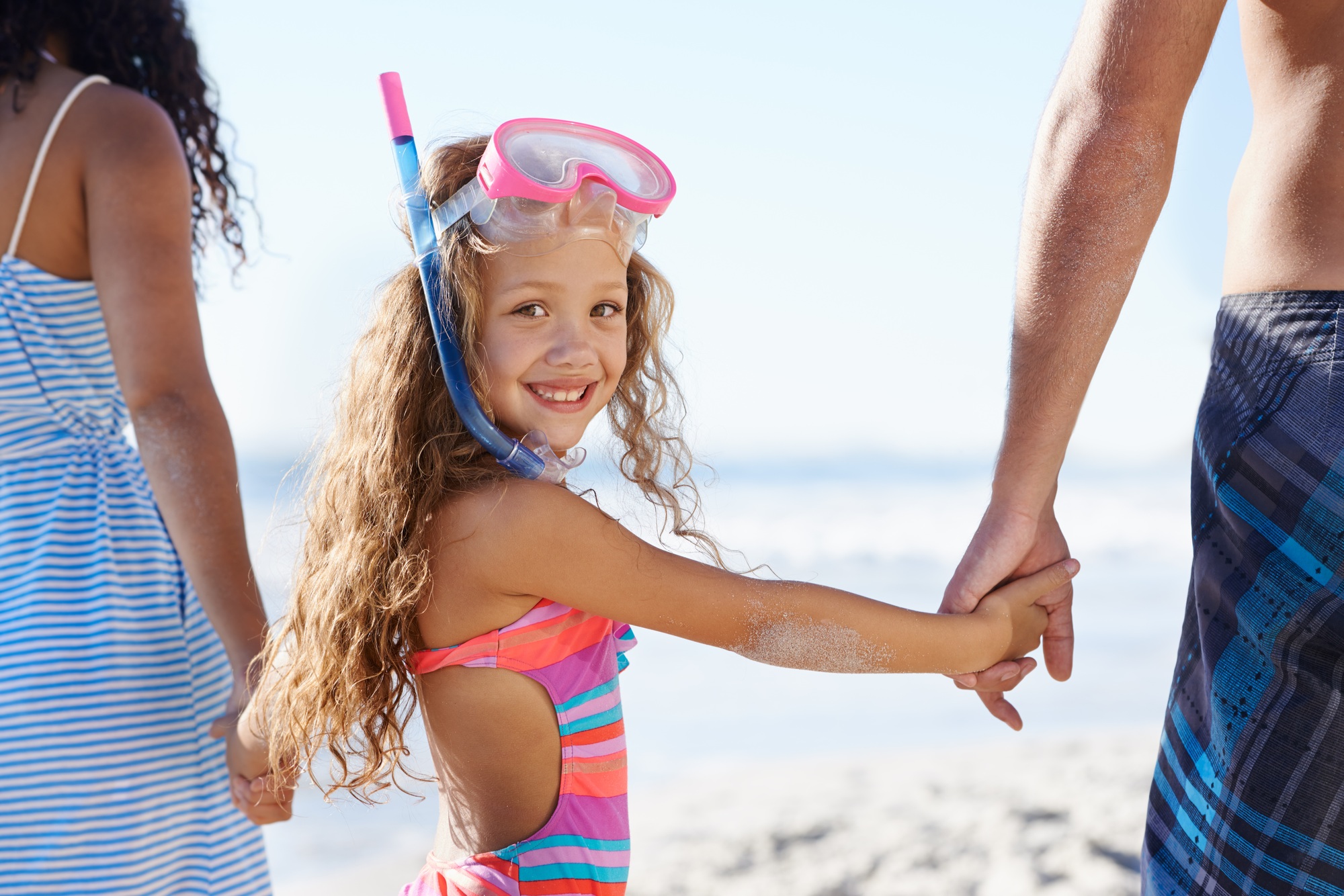 Family beach getaway